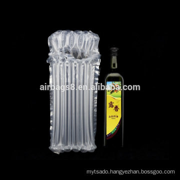 Olive oil inflatable air columns bags cushion packaging